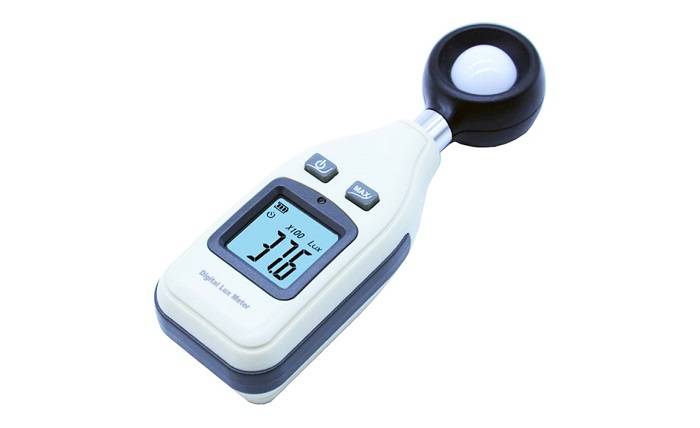 Purpose of a lux meter