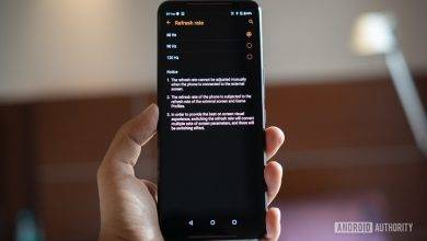 Asus ROG Phone 2 screen refresh rate switch e1665999367561